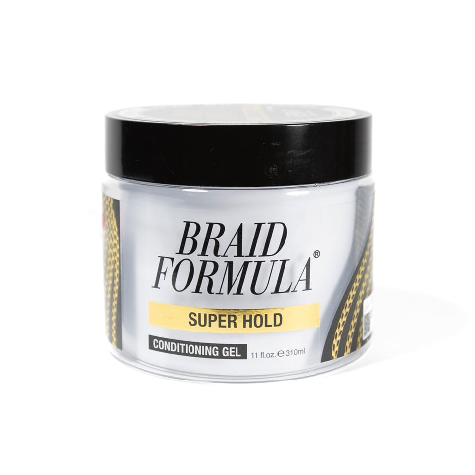 Braid Formula Conditioning Gel, Super Hold, 11 Oz Braid Formula Conditioning Gel, Super Hold, 11 Oz