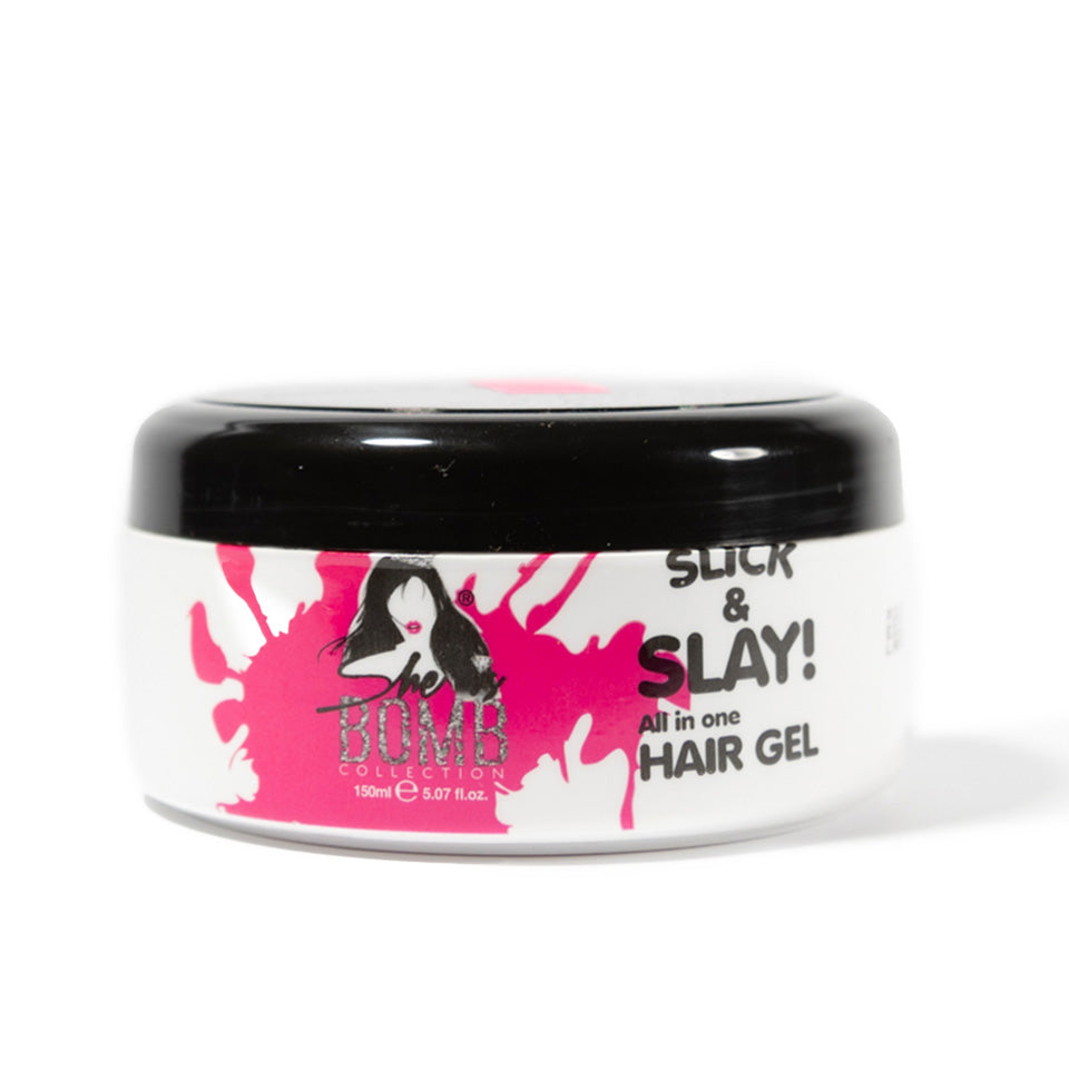 She is Bomb Collection Slick & Slay All In One Hair Gel 5.07 Fl oz She is Bomb Collection Slick & Slay All In One Hair Gel 5.07 Fl oz