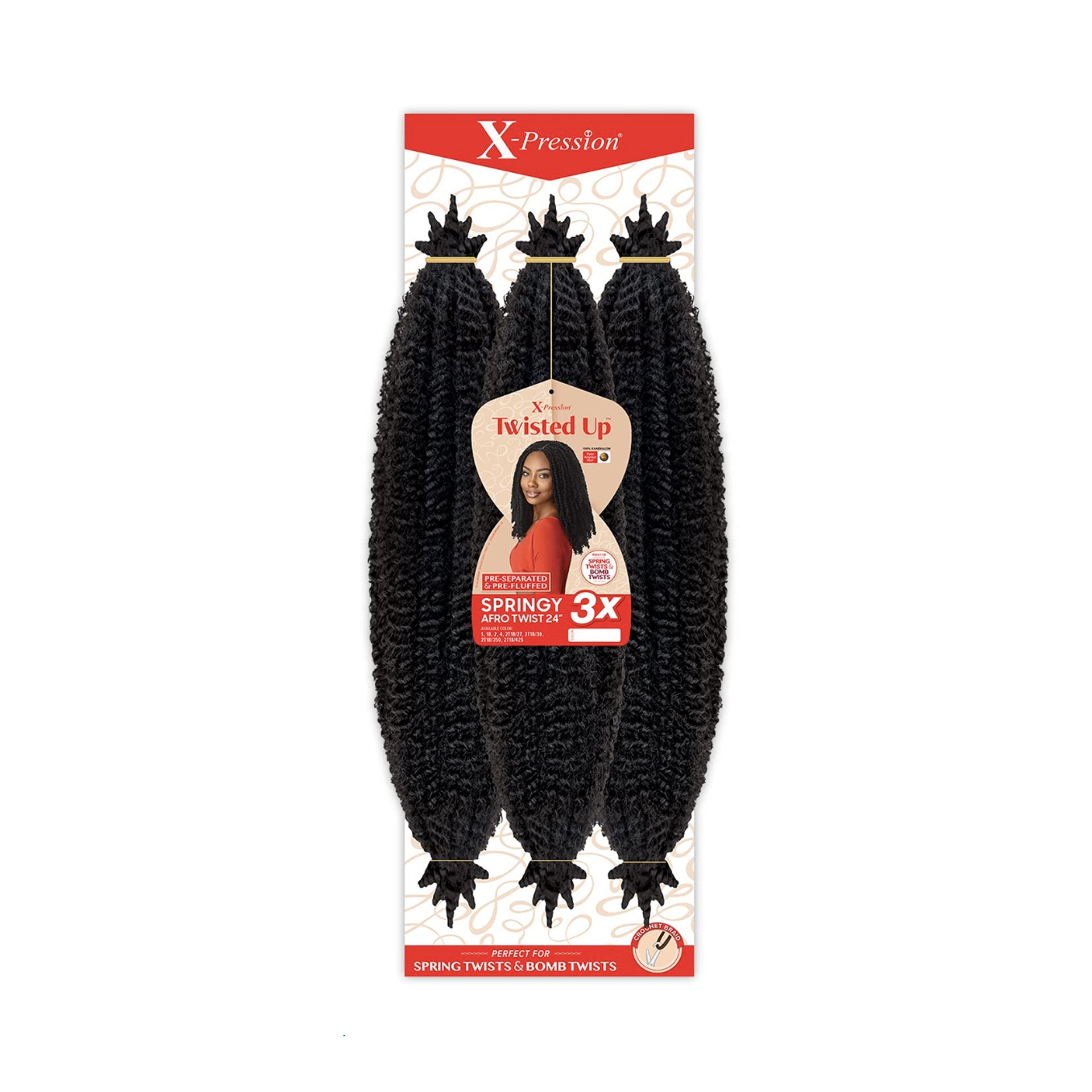 Outre XPRESSION 3X Twisted Up Springy Afro Twist – iSupply Beauty