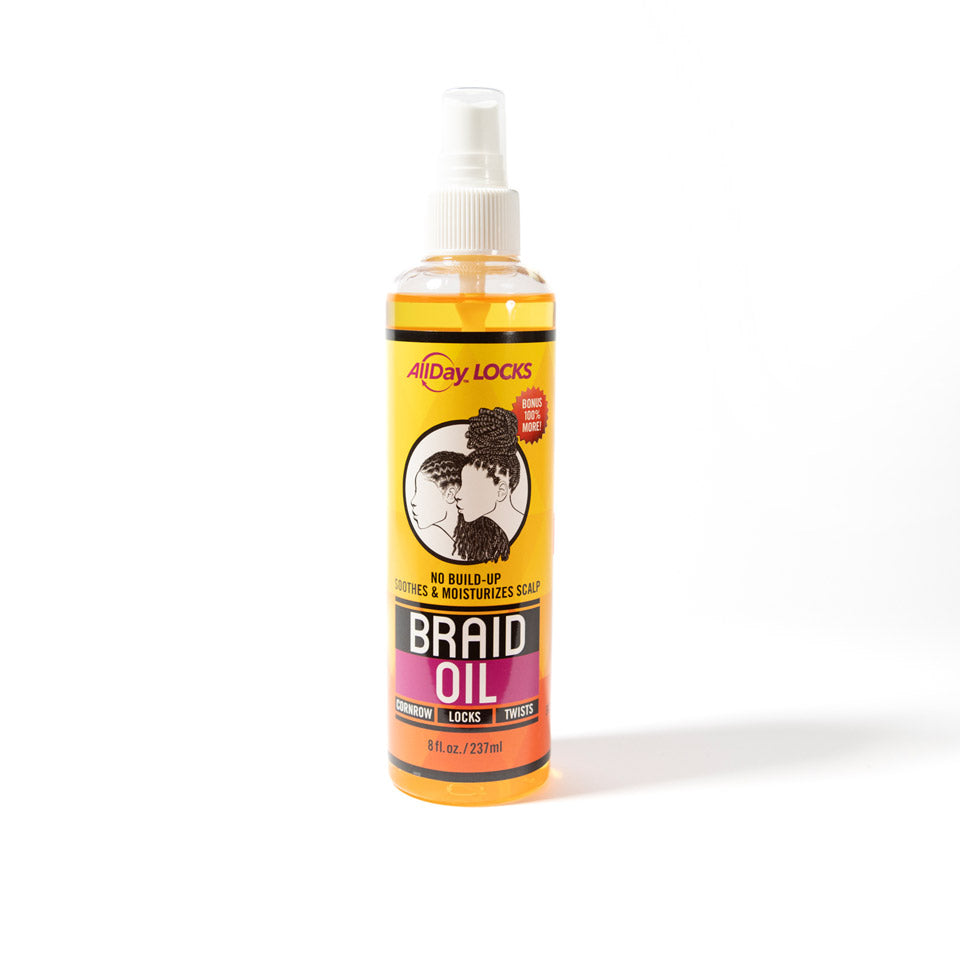 Braid Oil - Soothes, Moisturizes Dry & Itchy Scalp